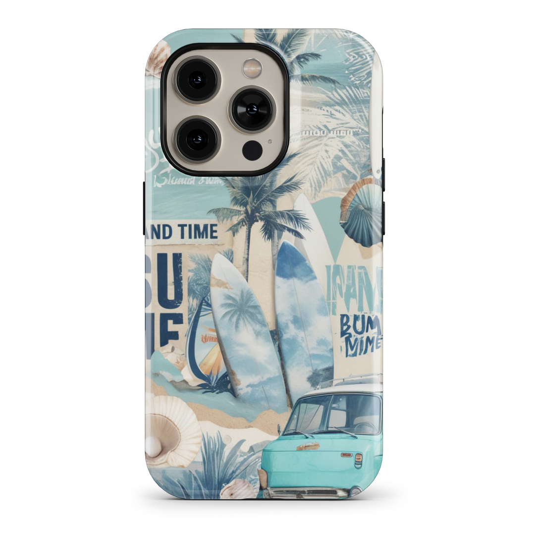 iphone 16 case iphone 16 pro case iphone 15 case iphone 15 pro case scrapbook phone case collage phone case coquette phone case beachy phone case coastal daughter sailing gift Beach vibes Design Beach Prints 15 Pro Case Summer