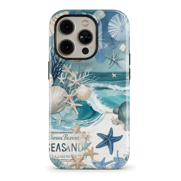 iphone 16 case iphone 16 pro case iphone 15 case iphone 15 pro case scrapbook phone case collage phone case coquette phone case beachy phone case coastal daughter sailing gift Beach vibes Design Beach Prints 15 Pro Case Summer