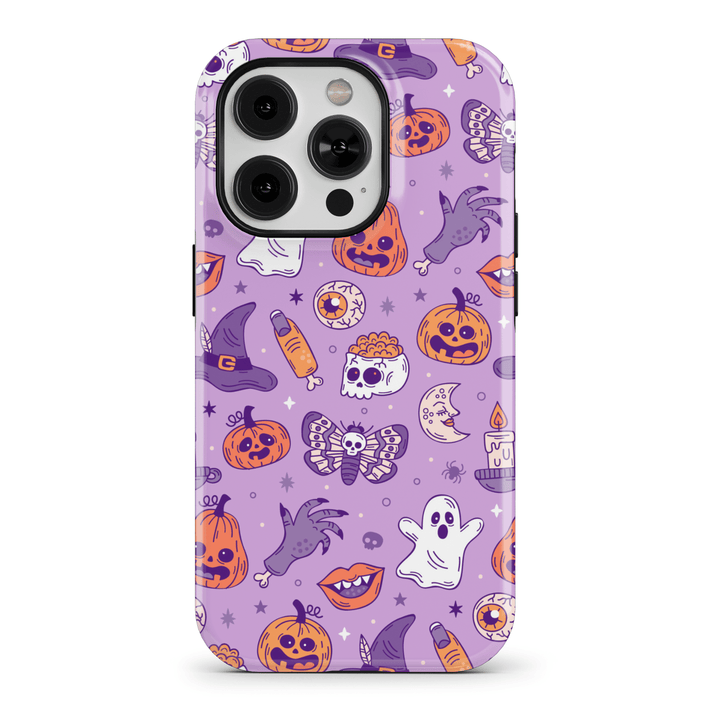 fall phone case, halloween phone case, pixel 8 pro case, s24 ultra case, iphone se case, goth phone case, pixel 8 case, Fall iPhone Case, iPhone 14 MagSafe, iPhone 15 MagSafe, Spooky Gift, Samsung S24 Case, halloween garland