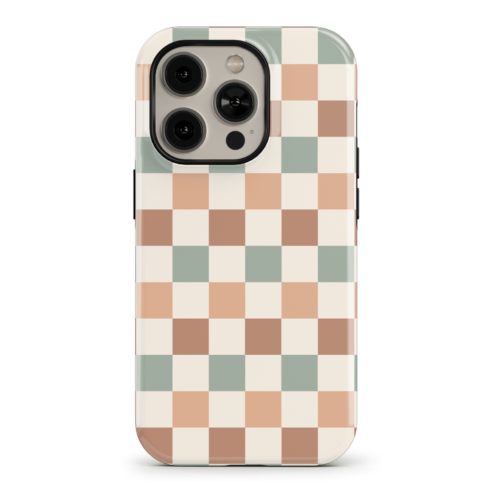 Checkerboard phone cover, checkered phone case, checkerboard iPhone cover, check pattern phone cover, checkerboard MagSafe accessory, checkered MagSafe case, trendy checker design, modern checkerboard case, colorful check pattern, checker phone case for iPhone 16, checkerboard MagSafe cover, stylish checkered design.