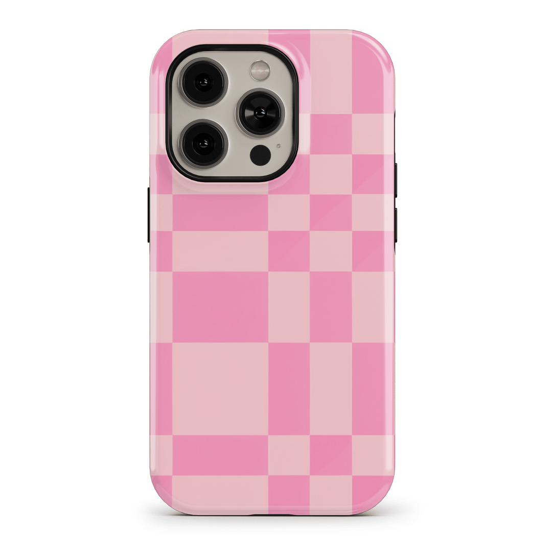 Checkerboard phone cover, checkered phone case, checkerboard iPhone cover, check pattern phone cover, checkerboard MagSafe accessory, checkered MagSafe case, trendy checker design, checker phone case for iPhone 16, checkerboard MagSafe cover