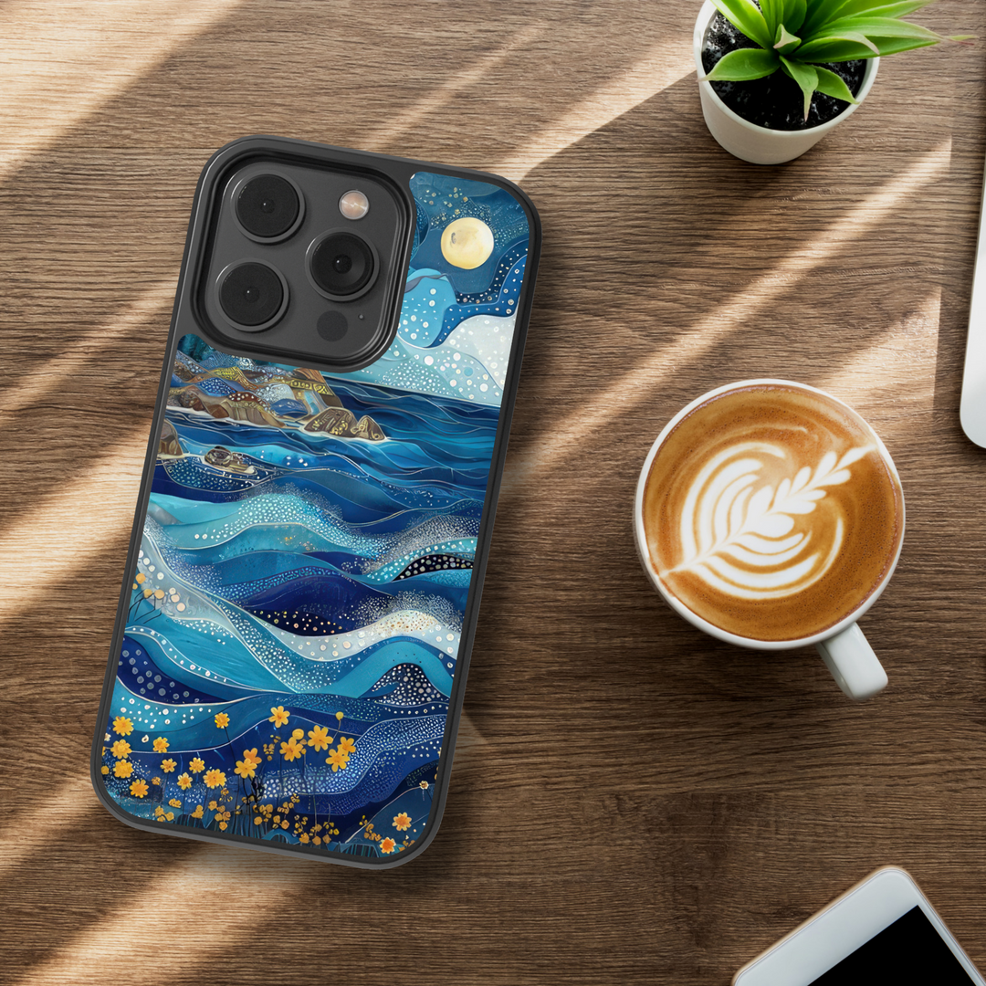 Estuche para teléfono con retrato personalizado - Estuche para teléfono con impresión fotográfica personalizada para iPhone