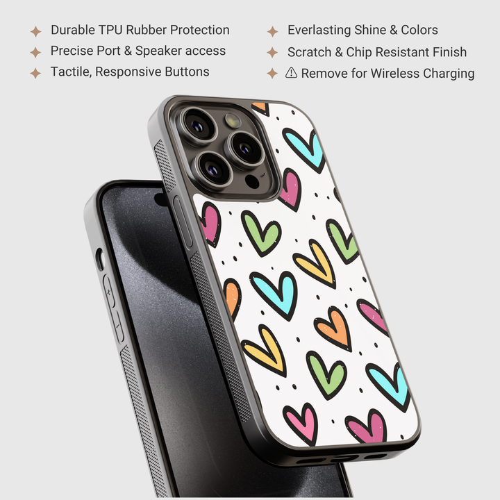 Estuche para teléfono con retrato personalizado - Estuche para teléfono con impresión fotográfica personalizada para iPhone