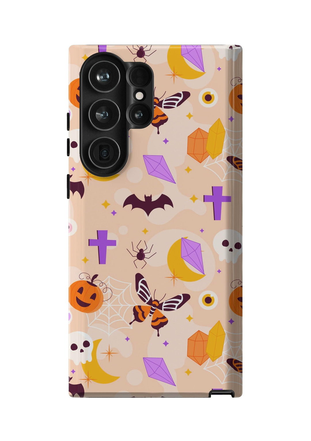 Halloween design, spooky gift, Halloween gift, ghost phone case, fall phone case, Galaxy S24 case, Galaxy S23 case, autumn phone case, festive phone cover, spooky cat case, seasonal phone case, creepy phone case