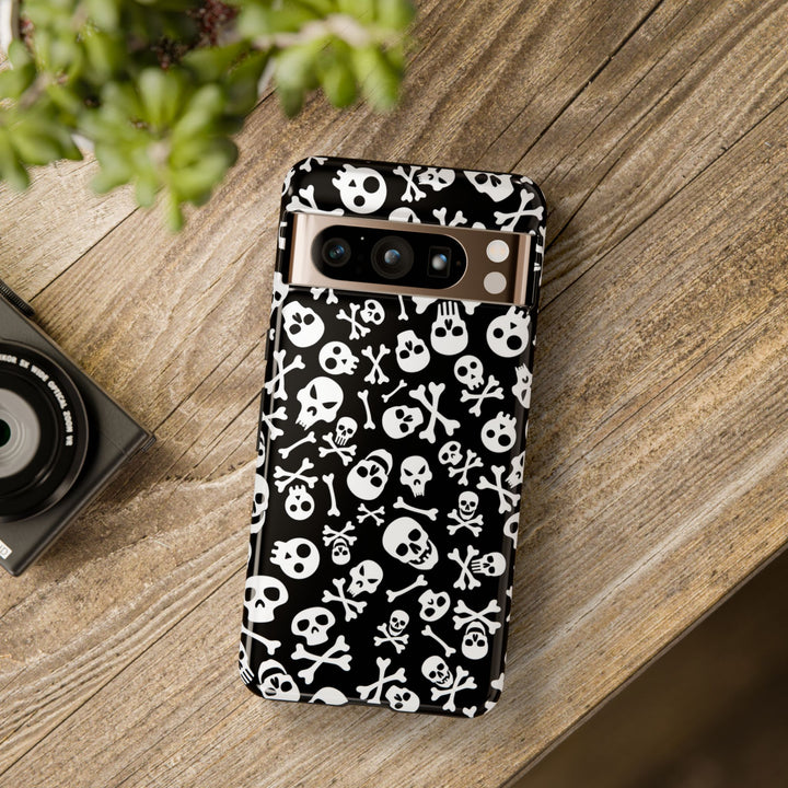 Protective cases for Google Pixel, including Pixel 7 Pro, Pixel 8 Pro, Pixel 9 Pro, Pixel 6 Pro, Pixel 8a, Pixel 7a, Pixel 6a, Pixel 9 Pro XL, Pixel 5, and Pixel 4 XL. Halloween Pixel Case