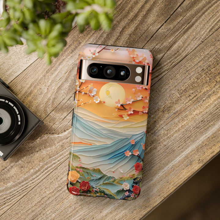 Protective cases for Google Pixel, including Pixel 7 Pro, Pixel 8 Pro, Pixel 9 Pro, Pixel 6 Pro, Pixel 8a, Pixel 7a, Pixel 6a, Pixel 9 Pro XL, Pixel 5, and Pixel 4 XL. Oil Painting Pixel Case