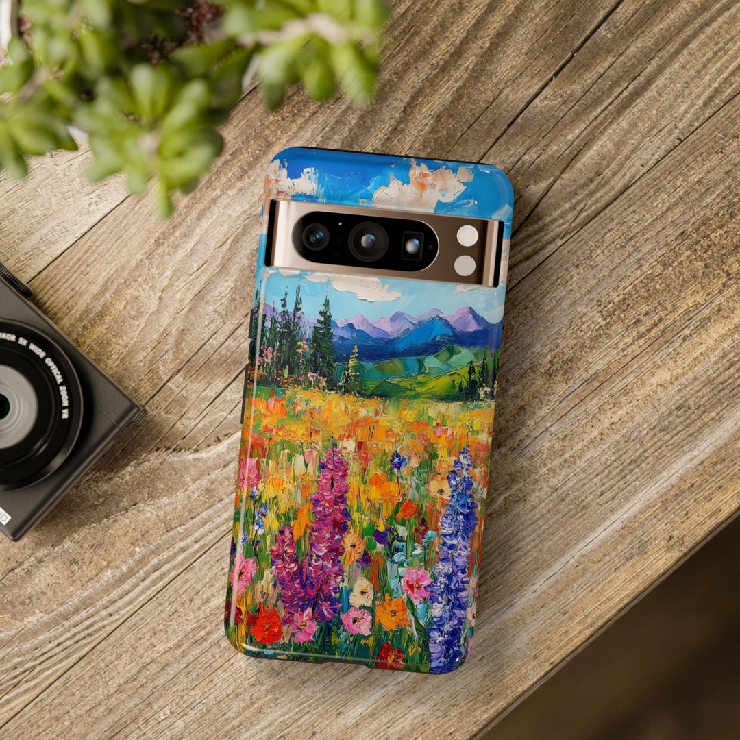 Protective cases for Google Pixel, including Pixel 7 Pro, Pixel 8 Pro, Pixel 9 Pro, Pixel 6 Pro, Pixel 8a, Pixel 7a, Pixel 6a, Pixel 9 Pro XL, Pixel 5, and Pixel 4 XL. Oil Painting Pixel Case