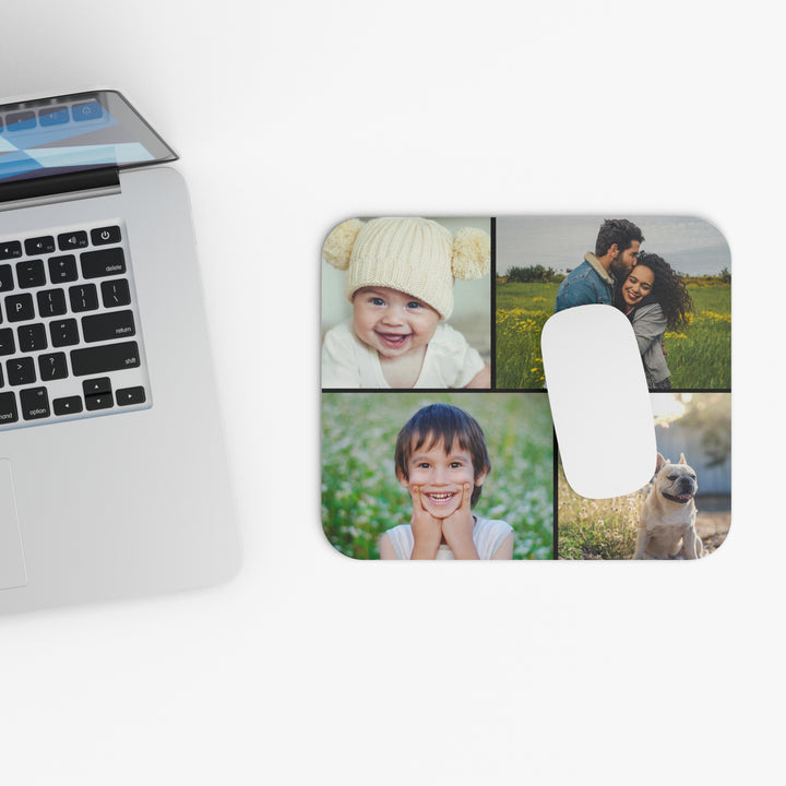 personalized gift, gift for grandma, gift for dad, gift for mom, photo gift, custom mouse pad, mouse pad, cute mouse pad, custom mousepad, custom gift, gift for him, photo mousepad, photo collage