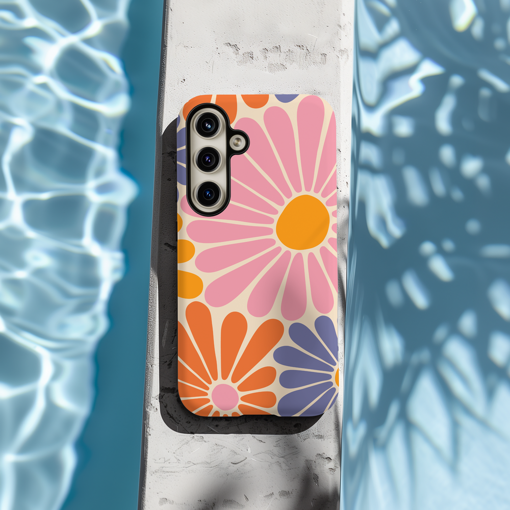 Samsung Galaxy S24 case, S24 Plus case, S24 Ultra case, scrapbook phone case, collage phone case, coquette phone case, beachy phone case, coastal phone case, summer phone case, sailing gift, beach vibes design, beach prints, tropical phone case, palm tree phone case, sea waves phone case, hibiscus flowers pattern y2k phone case, y2k design, y2k samsung case, pastel phone case, unicorn phone case, pastel colors case, butterfly phone case, retro floral