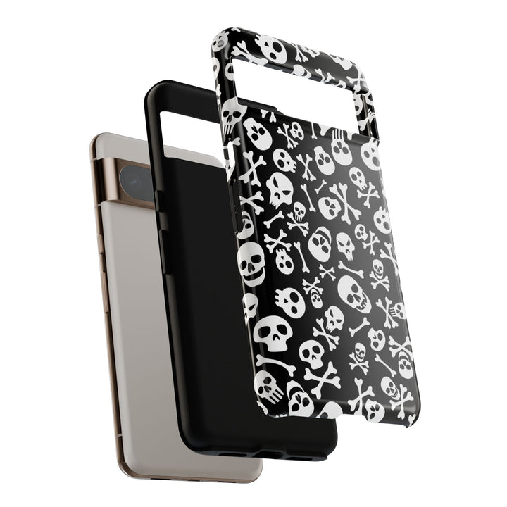 Protective cases for Google Pixel, including Pixel 7 Pro, Pixel 8 Pro, Pixel 9 Pro, Pixel 6 Pro, Pixel 8a, Pixel 7a, Pixel 6a, Pixel 9 Pro XL, Pixel 5, and Pixel 4 XL. Halloween Pixel Case