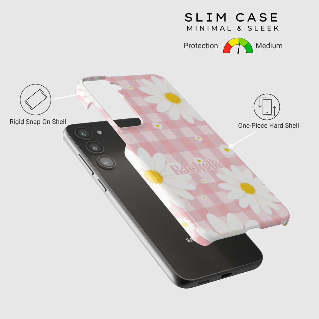 Samsung Galaxy Case Clear - Corazones de amor