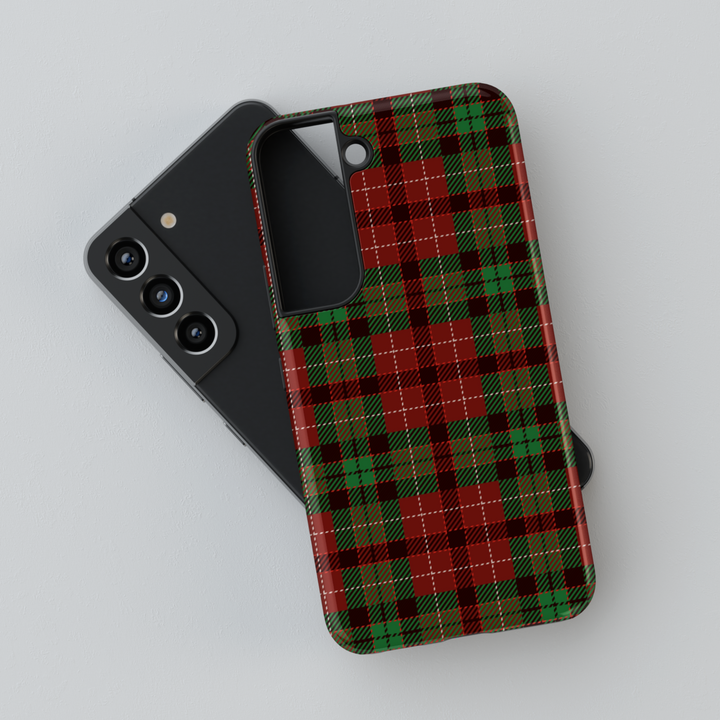 Winter-themed MagSafe iPhone 16 Pro phone case featuring a Nordic Christmas design with a charming gingerbread house. Perfect holiday phone case and thoughtful gift for her, offering festive style and durable protection for the season.