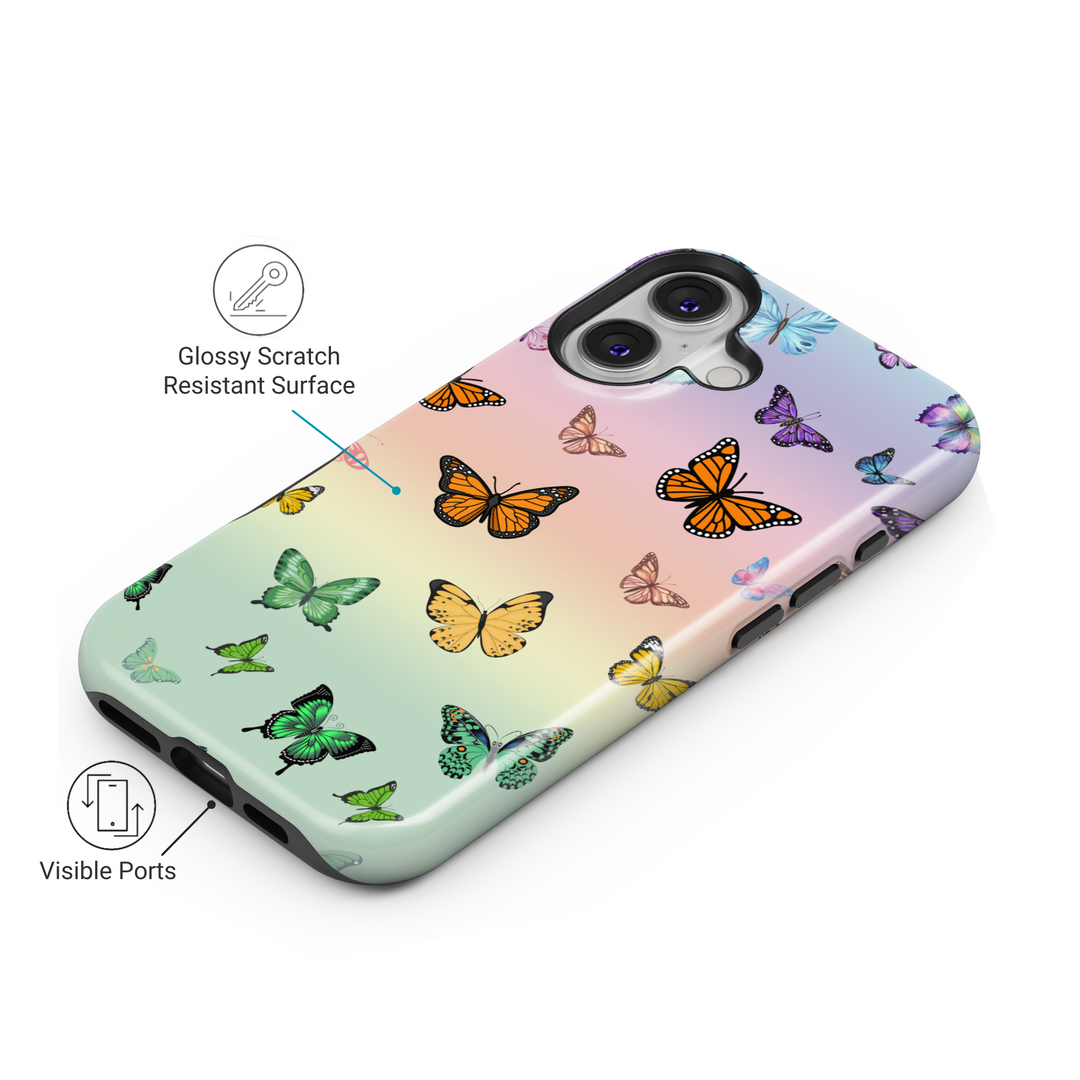 Colorful Butterflies MagSafe iPhone Case, Colorful Butterflies iPhone 16 Case, Colorful Butterflies iPhone 15 Cover, Colorful Butterflies Tough iPhone Case, Cute Slim Colorful Butterflies Phone Case for Women, Preppy Colorful Butterflies iPhone Case, Trendy iPhone 16 Colorful Butterflies Case, Protective Colorful Butterflies iPhone Case, Slim Preppy iPhone 16 Colorful Butterflies Cover, Trendy Colorful Butterflies Phone Case for Women.