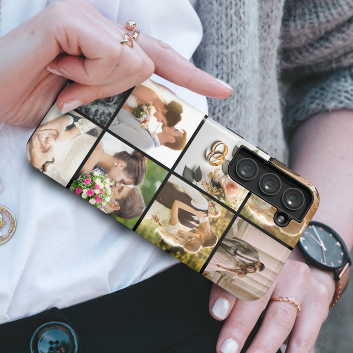 Custom photo phone case featuring your favorite personal image printed with high-quality detail, providing durable protection for your smartphone. Perfect for iPhone and Samsung Galaxy models. Personalized gift, photo phone cover, custom phone case for men and women.