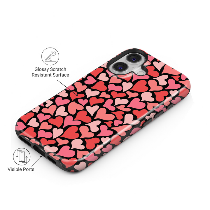 Seamless Hearts MagSafe iPhone Case, Seamless Hearts iPhone 16 Case, Seamless Hearts iPhone 15 Cover, Seamless Hearts Tough iPhone Case, Cute Slim Seamless Hearts Phone Case for Women, Preppy Seamless Hearts iPhone Case, Trendy iPhone 16 Seamless Hearts Case, Protective Seamless Floral iPhone Case, Slim Preppy iPhone 16 Seamless Floral Cover, Trendy Seamless Floral Phone Case for Women.