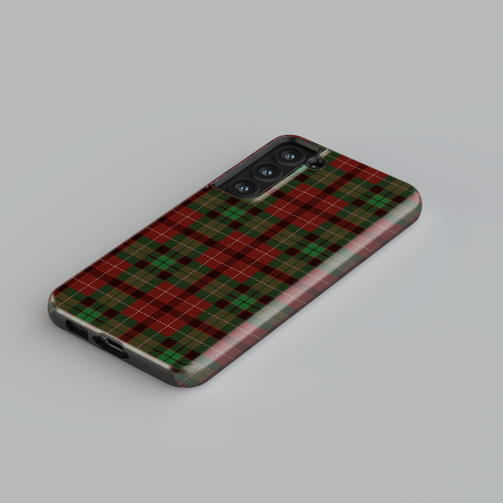 Winter-themed MagSafe iPhone 16 Pro phone case featuring a Nordic Christmas design with a charming gingerbread house. Perfect holiday phone case and thoughtful gift for her, offering festive style and durable protection for the season.