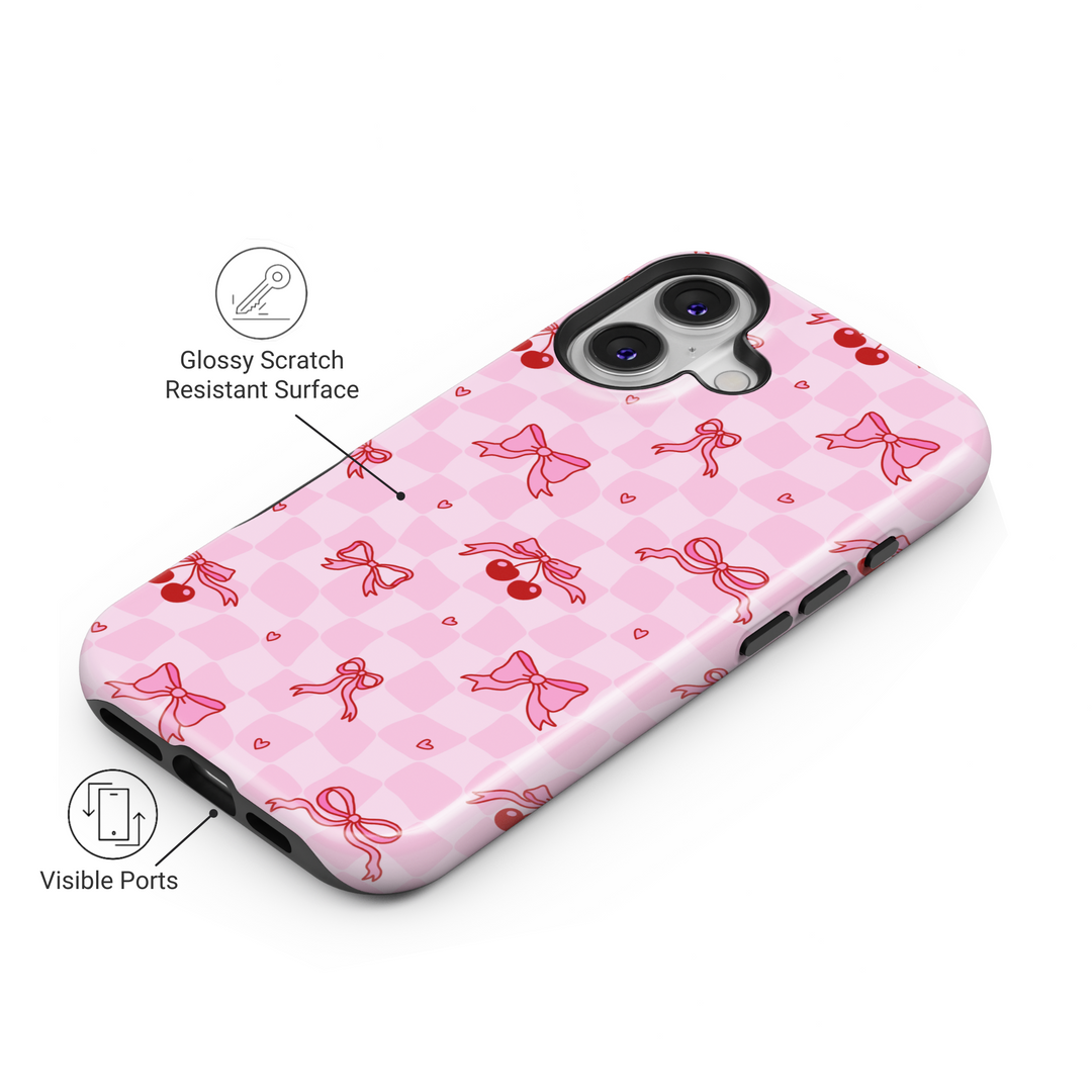 Bow iPhone Case, Coquette Phone Case, iPhone 16 Case Bow, iPhone 15 Case Bow, GalaxyS24 Case Bow, Google Pixel Case Bow, Preppy Phone Case, Girly Phone Case, Cute iPhone Case, Pink iPhone 16 Case, Galaxy S25 Case Bow