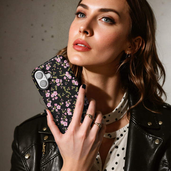 Floral Case, Floral iPhone 16 Case, Floral iPhone 15 Cover, Floral Tough iPhone Case, Cute Slim Floral Phone Case for Women, Preppy Floral iPhone Case, Trendy iPhone 16 Floral Case, Protective Floral iPhone Case, Slim Preppy iPhone 16 Floral Cover, Trendy Floral Phone Case for Women.pink seamless floral