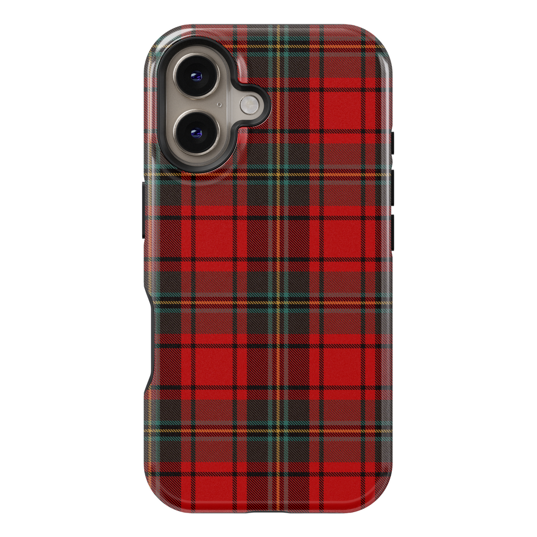 Winter-themed MagSafe iPhone 16 Pro phone case featuring a Nordic Christmas design with a charming gingerbread house. Perfect holiday phone case and thoughtful gift for her, offering festive style and durable protection for the season.