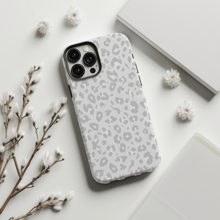 Gray Leopard MagSafe iPhone Case, Animal Print iPhone 16 Case, Cheetah Print iPhone 15 Cover, Leopard Print Tough iPhone Case, Cute Slim Phone Case for Women, Preppy Leopard iPhone Case, Trendy iPhone 16 Animal Print Case, Protective Gray Leopard iPhone Case, Slim Preppy iPhone 16 Cover, Trendy Cheetah Print Phone Case for Women.