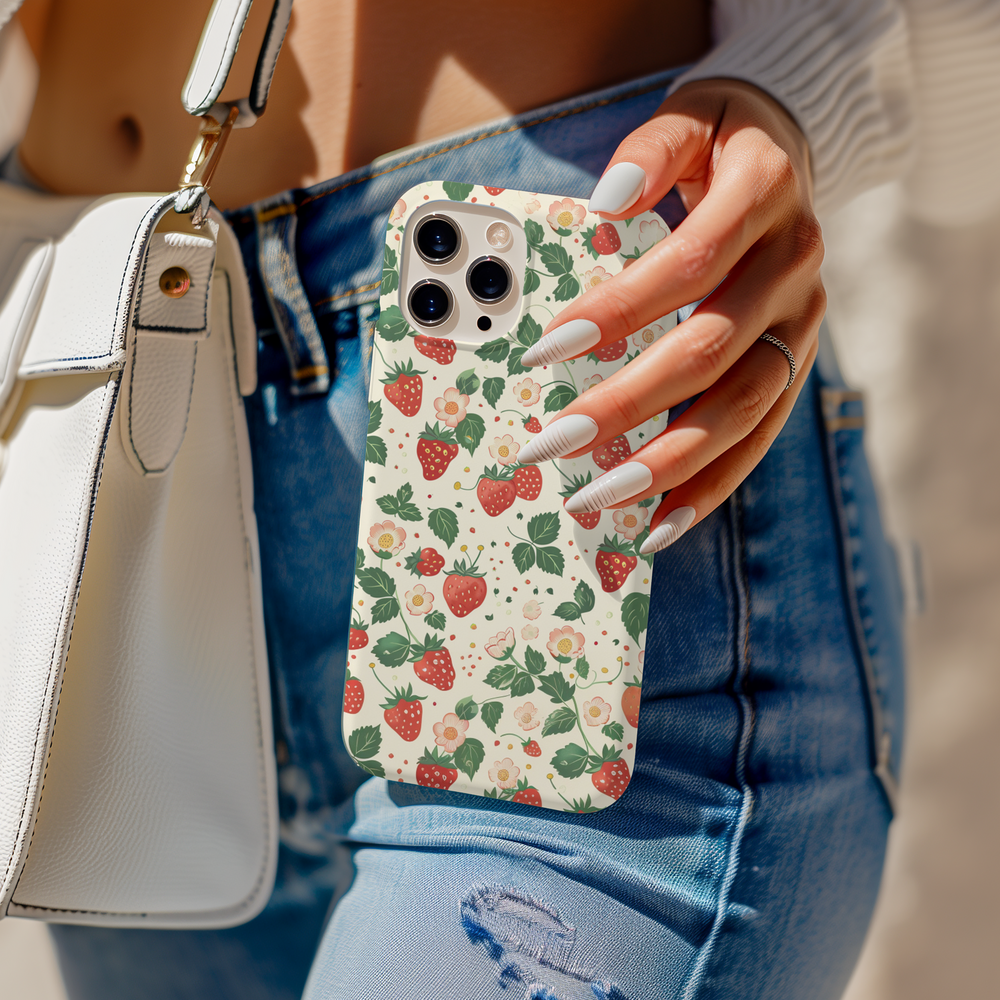 Summer Floral Strawberry Pattern Case, Summer Floral Strawberry iPhone 16 Case, Summer Floral Strawberry iPhone 15 Cover, Summer Floral Strawberry Tough iPhone Case, Cute Slim Summer Floral Strawberry Phone Case for Women, Preppy Summer Floral Strawberry iPhone Case, Trendy iPhone 16 Summer Floral Strawberry Case, Protective Summer Floral Strawberry iPhone Case, Slim Preppy iPhone 16 Summer Floral Strawberry Cover, Trendy Summer Floral Strawberry Phone Case for Women.