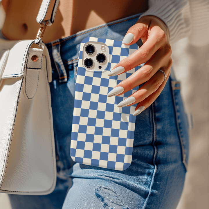 Checkerboard phone cover, checkered phone case, checkerboard iPhone cover, check pattern phone cover, checkerboard MagSafe accessory, checkered MagSafe case, trendy checker design, modern checkerboard case, colorful check pattern, checker phone case for iPhone 16, checkerboard MagSafe cover, stylish checkered design.