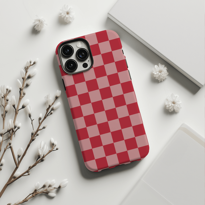 Checkerboard phone cover, checkered phone case, checkerboard iPhone cover, check pattern phone cover, checkerboard MagSafe accessory, checkered MagSafe case, trendy checker design, modern checkerboard case, colorful check pattern, checker phone case for iPhone 16, checkerboard MagSafe cover, stylish checkered design.