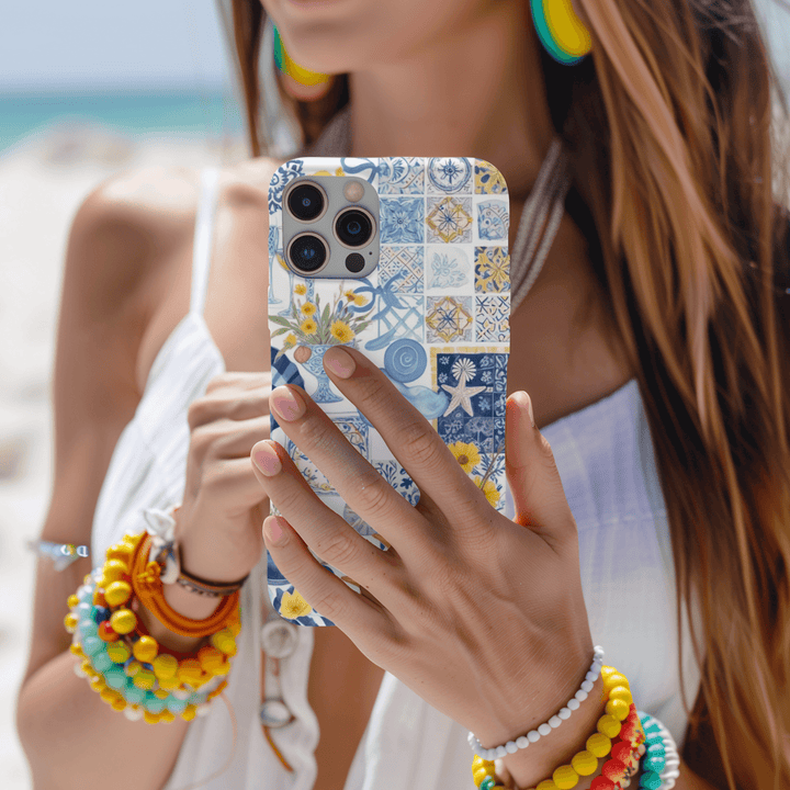 iphone 16 case iphone 16 pro case iphone 15 case iphone 15 pro case scrapbook phone case collage phone case coquette phone case beachy phone case coastal daughter sailing gift Beach vibes Design Beach Prints 15 Pro Case Summer