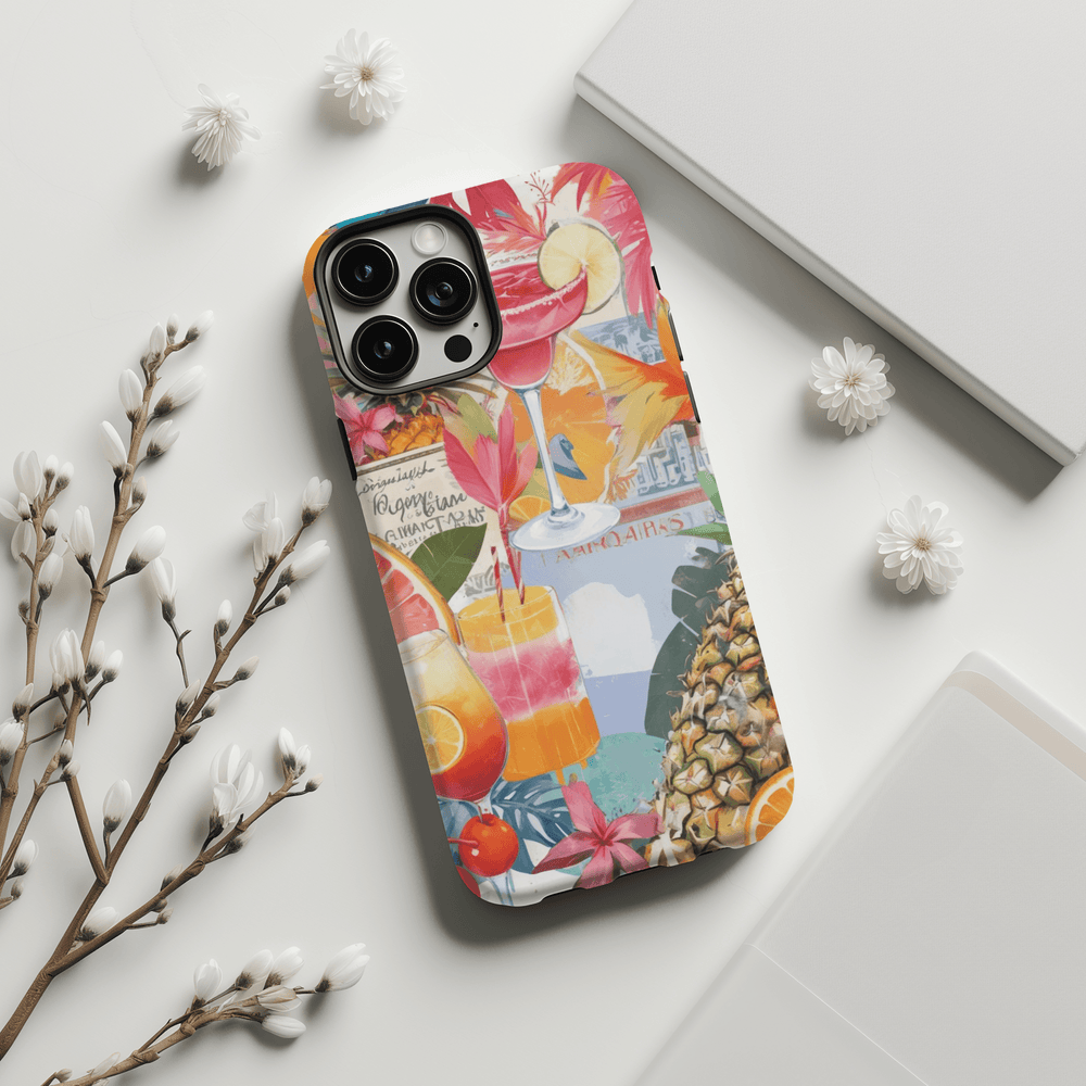 iphone 16 case iphone 16 pro case iphone 15 case iphone 15 pro case scrapbook phone case collage phone case coquette phone case beachy phone case coastal daughter sailing gift Beach vibes Design Beach Prints 15 Pro Case Summer