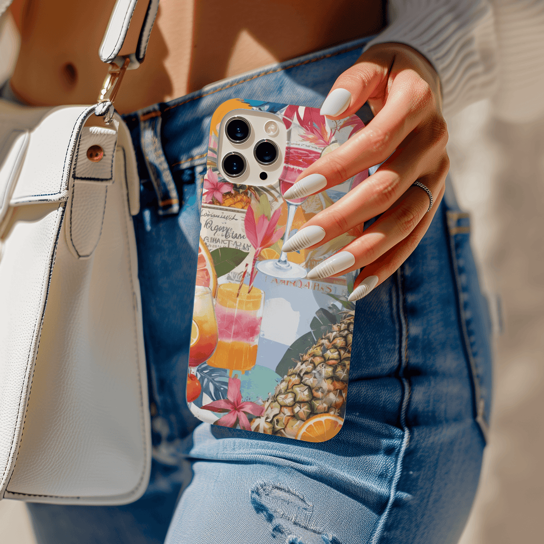 iphone 16 case iphone 16 pro case iphone 15 case iphone 15 pro case scrapbook phone case collage phone case coquette phone case beachy phone case coastal daughter sailing gift Beach vibes Design Beach Prints 15 Pro Case Summer