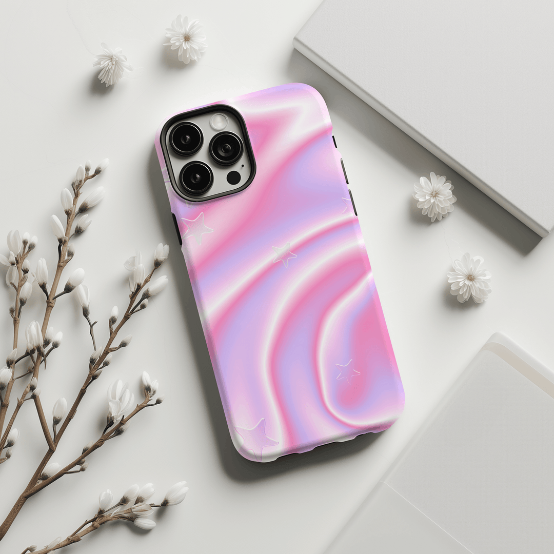 Y2K pattern pink phone case, girly phone case, iPhone 13 case, iPhone 14 Pro case, iPhone 15 case, iPhone 15 Pro case, scrapbook phone case, collage phone case, coquette phone case, beachy phone case, coastal sailing gift, beach vibes design, summer prints, cute iPhone 16 case.