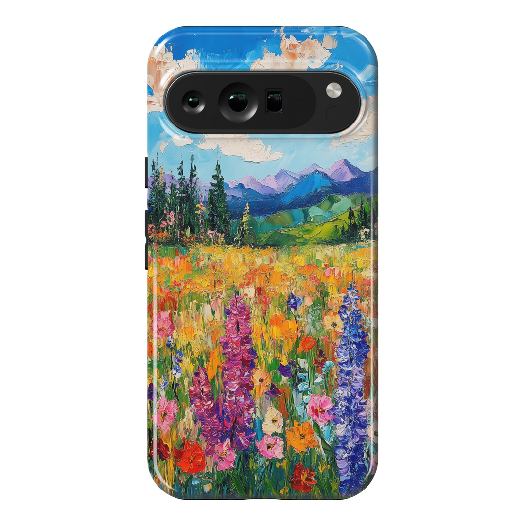 Protective cases for Google Pixel, including Pixel 7 Pro, Pixel 8 Pro, Pixel 9 Pro, Pixel 6 Pro, Pixel 8a, Pixel 7a, Pixel 6a, Pixel 9 Pro XL, Pixel 5, and Pixel 4 XL. Oil Painting Pixel Case