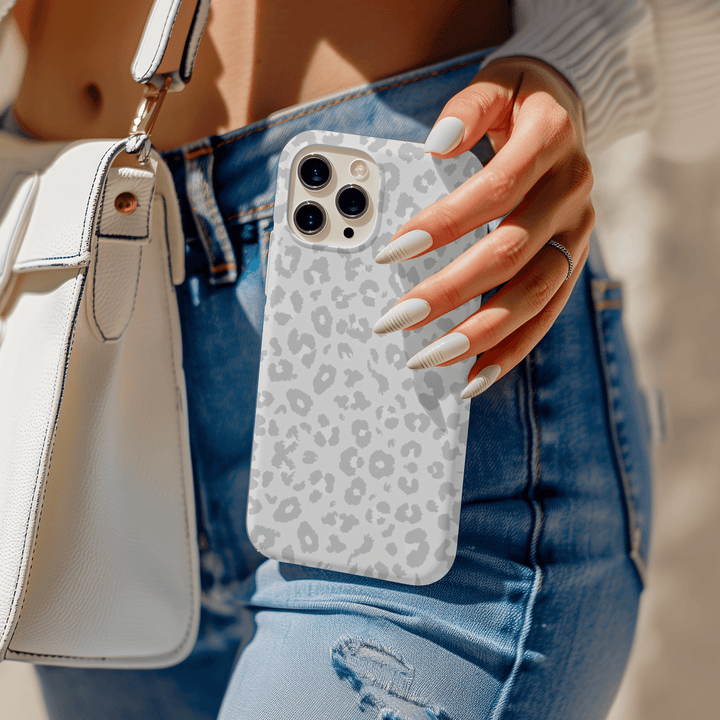 Gray Leopard MagSafe iPhone Case, Animal Print iPhone 16 Case, Cheetah Print iPhone 15 Cover, Leopard Print Tough iPhone Case, Cute Slim Phone Case for Women, Preppy Leopard iPhone Case, Trendy iPhone 16 Animal Print Case, Protective Gray Leopard iPhone Case, Slim Preppy iPhone 16 Cover, Trendy Cheetah Print Phone Case for Women.