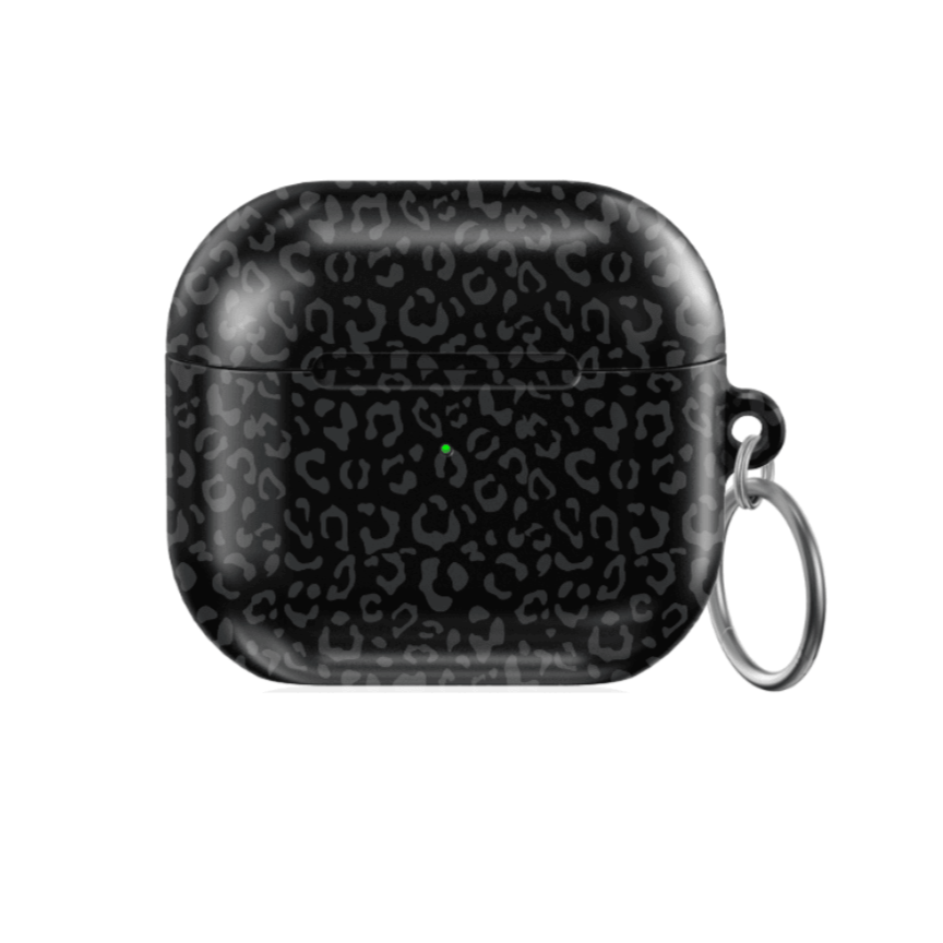 CASELIX Airpod Pro Case, airpod 2nd gen case, airpod 3rd gen case, Airpods Case, Airpods Pro 2 Case, airpod pro 2 case cute, airpod pro case cute,black leopard, leopard print case