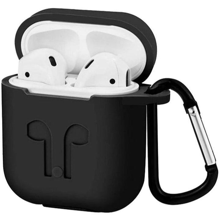 Airpods Case Silicone - Black - CASELIX