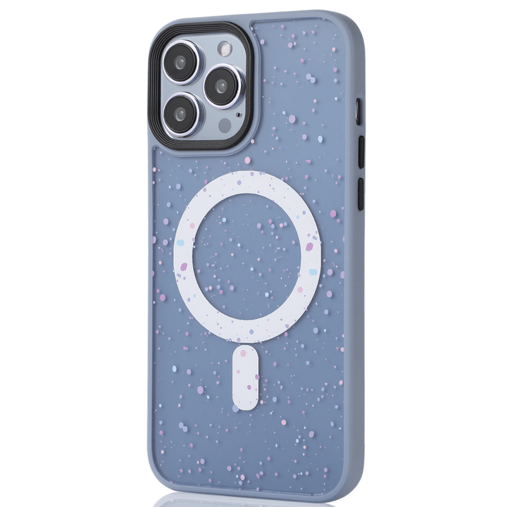 MagSafe Hybrid iPhone Case - Paint drops - CASELIX