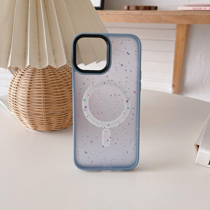 MagSafe Hybrid iPhone Case - Paint drops - CASELIX