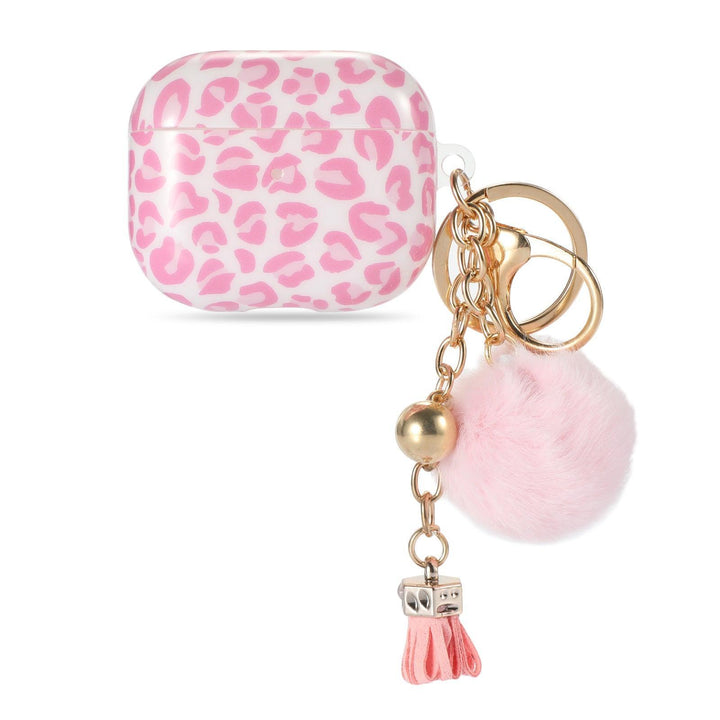 Airpod Case Leopard Print - Pink - CASELIX