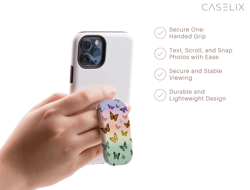 Butterfly Phone Grip Holder - CASELIX