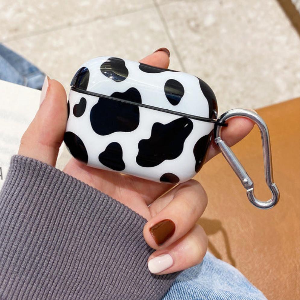 CASELIX Airpod Pro Case, airpod 2nd gen case, airpod 3rd gen case, Airpods Case, Airpods Pro 2 Case, airpod pro 2 case cute, airpod pro case cute,cow print