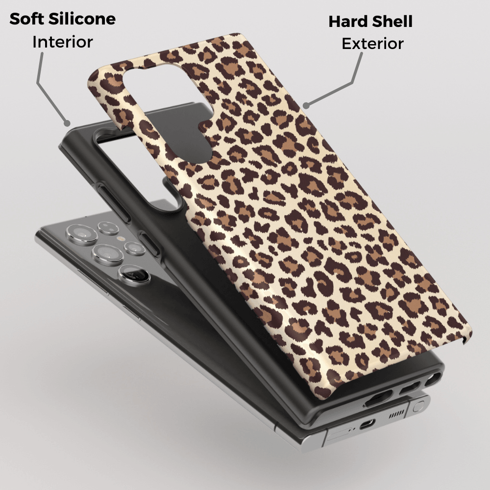 Exotic Allure Leopard Galaxy Case - CASELIX