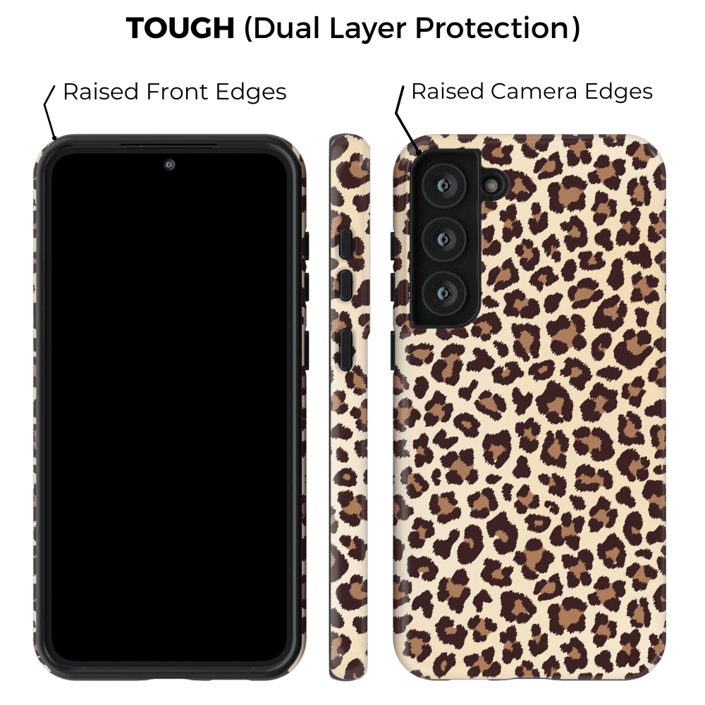 Exotic Allure Leopard Galaxy Case - CASELIX