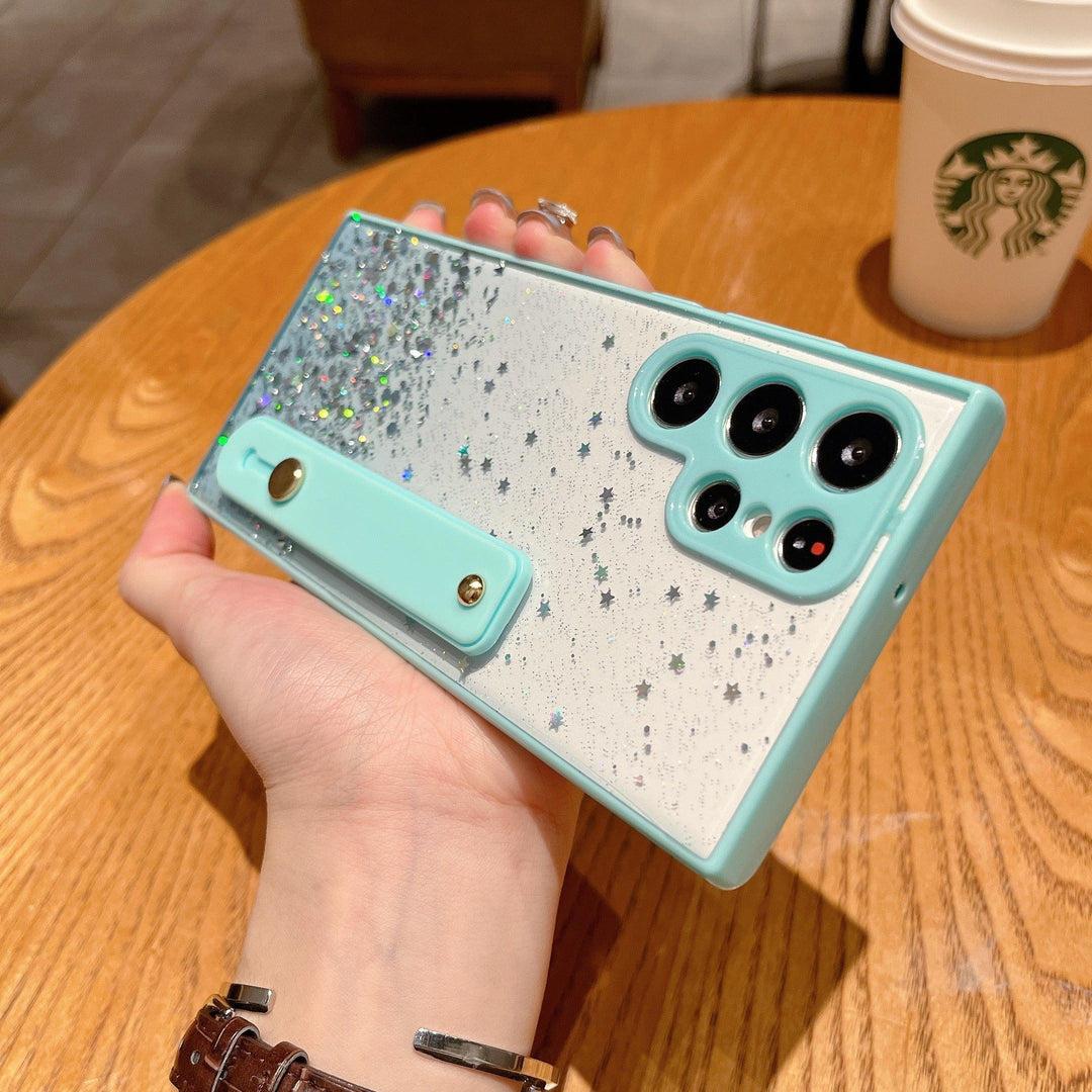 Samsung Galaxy Case Glitter - Mint Green - CASELIX