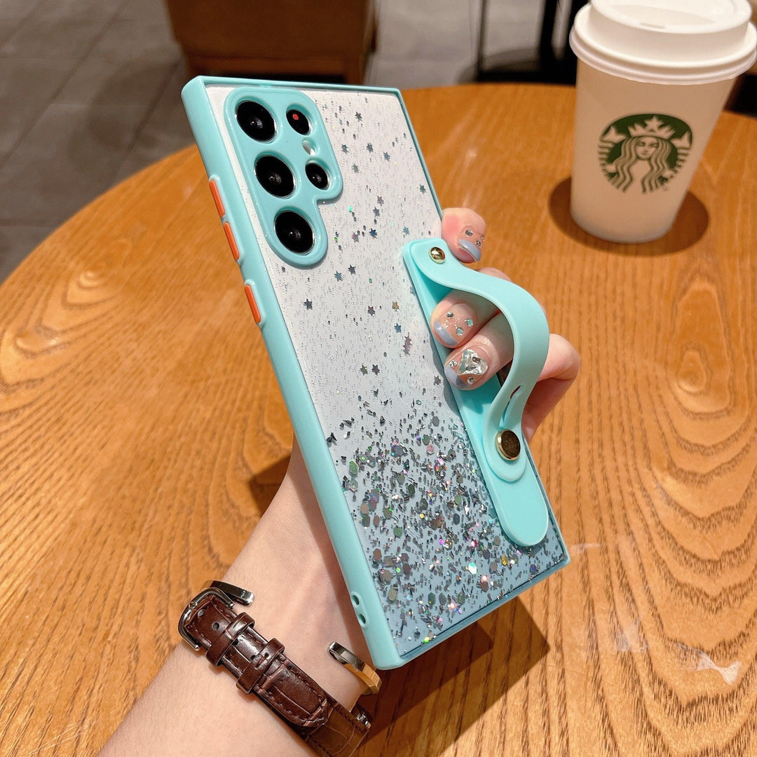 Samsung Galaxy Case Glitter - Mint Green - CASELIX