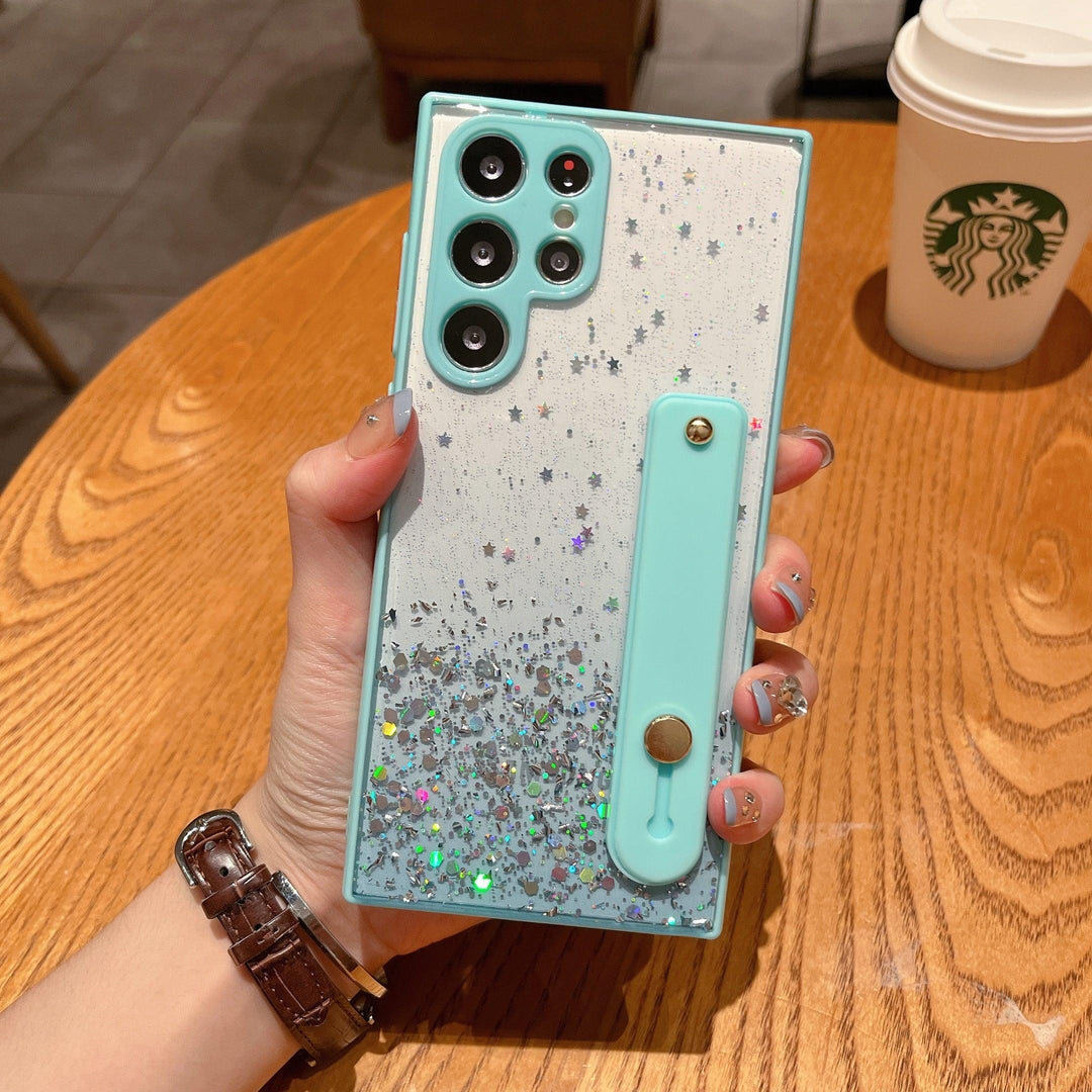 Samsung Galaxy Case Glitter - Mint Green - CASELIX