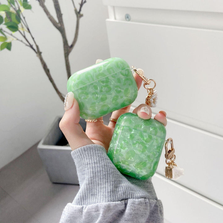 AirPod Case Leopard - Green Pearl - CASELIX