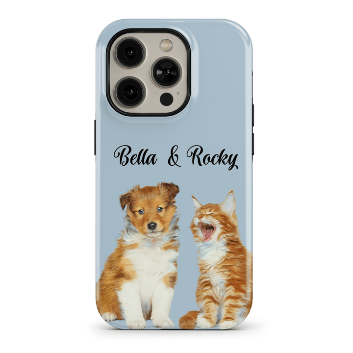 custom phone case, personalized case, custom iphone case, cat face phone case, dog memorial gift, pet phone cover, dog mom gift, custom dog case, iphone case cover, pet illustration, iphone 13 14 15 case, case with pet photo, gift for dog lover