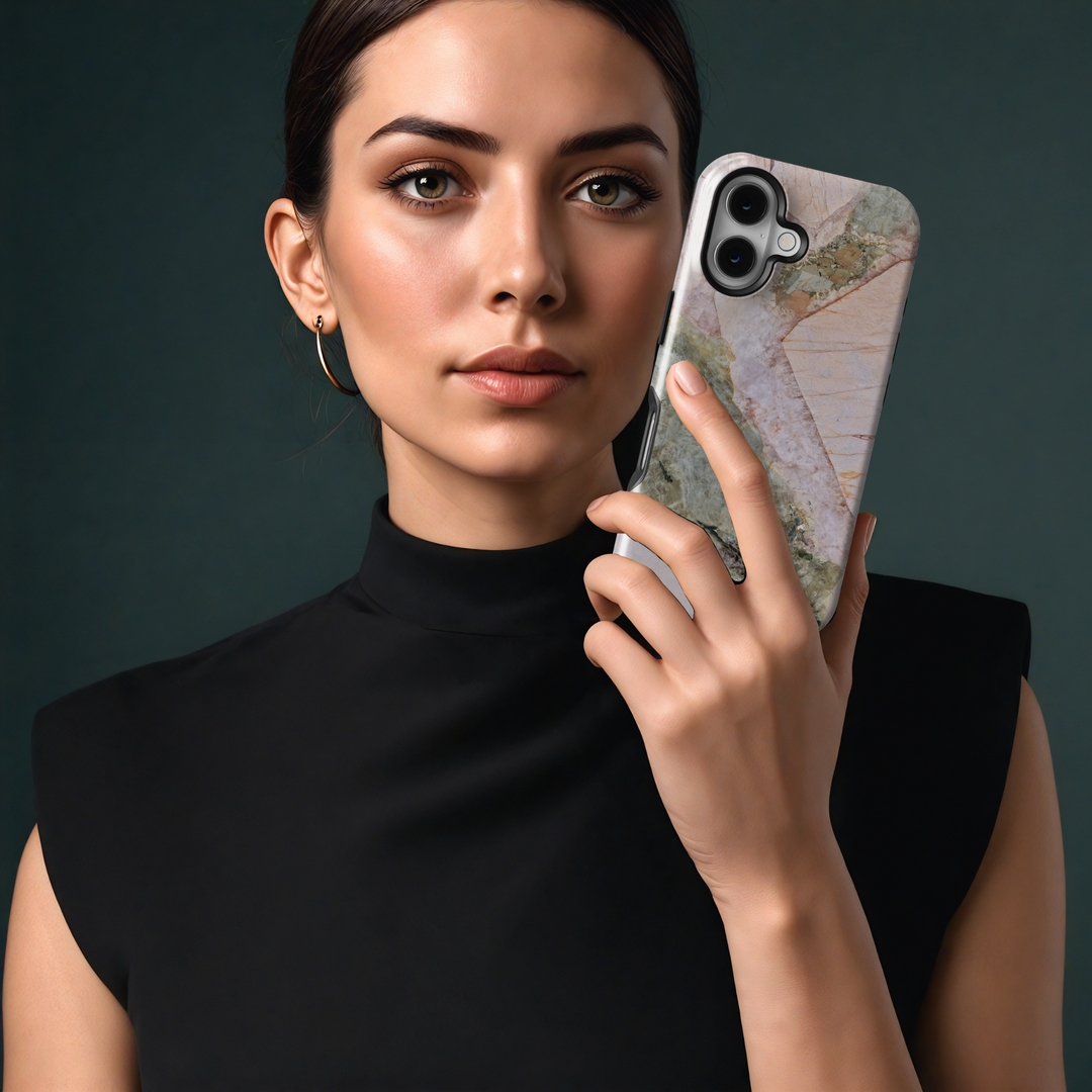 Minimalist marble pattern phone case with a sleek black and white design, featuring a trendy and bold aesthetic. Perfect for iPhone 16, iPhone 14 Case, iPhone 13 Case, iPhone 14 Pro Max, iPhone 13 Pro Max, iPhone 14 Plus Case, and iPhone 13 Mini Case. A stylish and modern choice for those who love a simple yet elegant marble design.