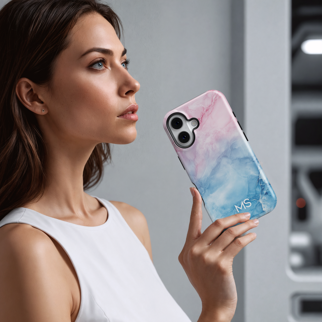 Minimalist marble pattern phone case with a sleek black and white design, featuring a trendy and bold aesthetic. Perfect for iPhone 16, iPhone 14 Case, iPhone 13 Case, iPhone 14 Pro Max, iPhone 13 Pro Max, iPhone 14 Plus Case, and iPhone 13 Mini Case. A stylish and modern choice for those who love a simple yet elegant marble design.