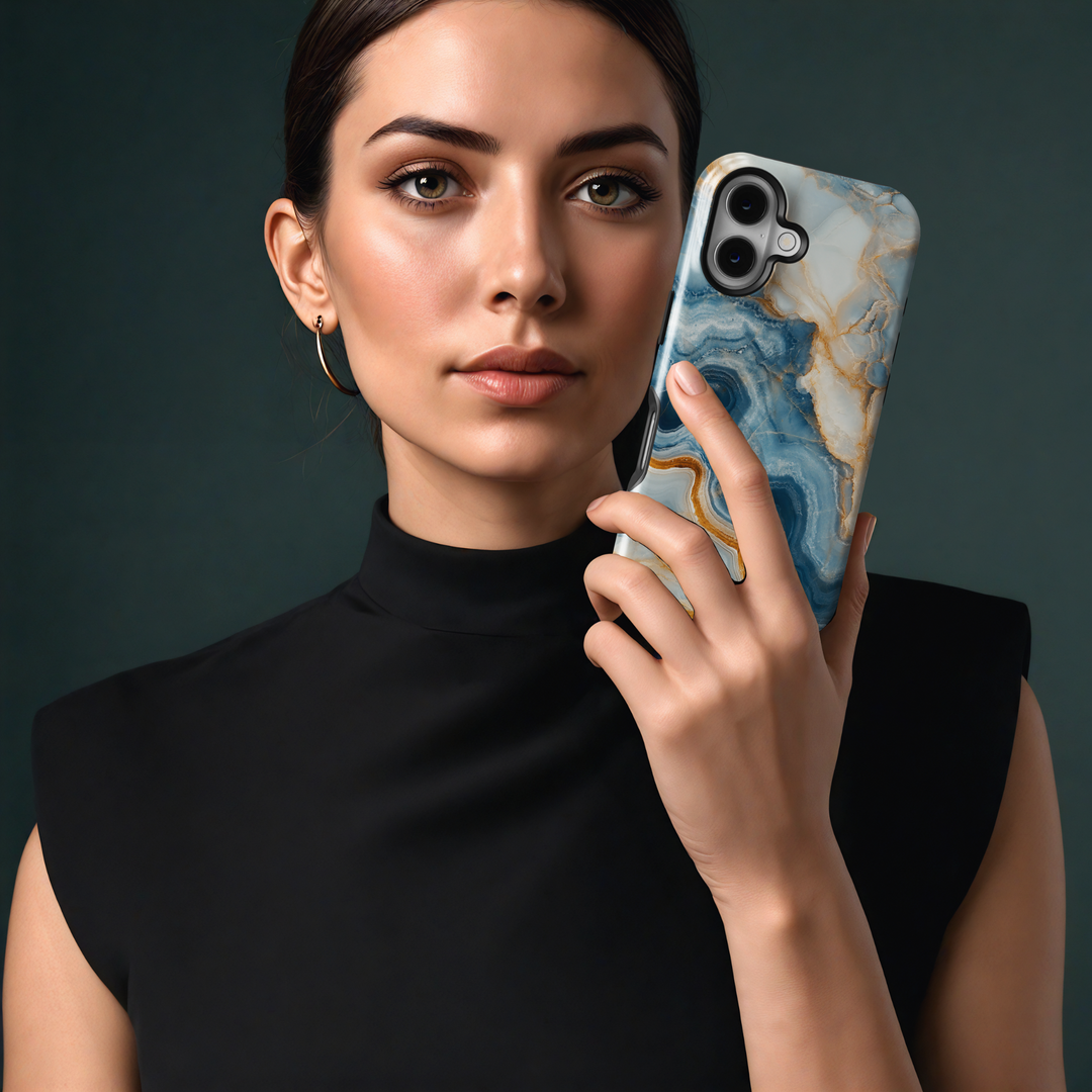 Minimalist marble pattern phone case with a sleek black and white design, featuring a trendy and bold aesthetic. Perfect for iPhone 16, iPhone 14 Case, iPhone 13 Case, iPhone 14 Pro Max, iPhone 13 Pro Max, iPhone 14 Plus Case, and iPhone 13 Mini Case. A stylish and modern choice for those who love a simple yet elegant marble design.